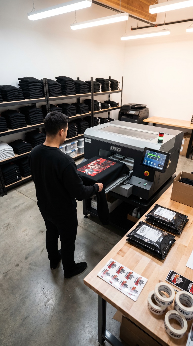 La nostra storia — stampa DTG delle t-shirt IkariTokyo